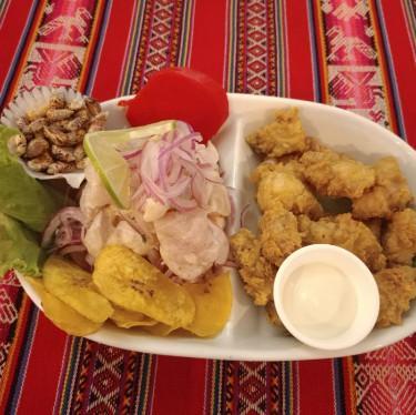 Duo Marino (Ceviche De Peixe + Chicharro De Peixe)