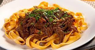 Macarrao Carne Desfiada