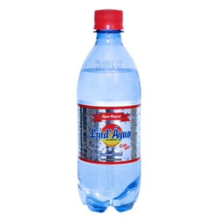 Água Mineral com Gás Lindágua Garrafa 500ml