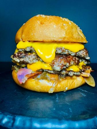 Smash Triplo Cheddar Bacon