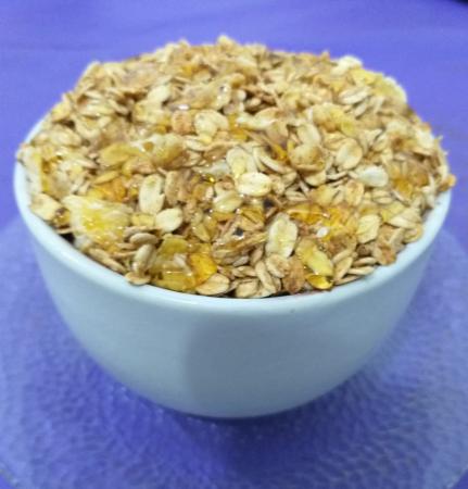 Açaí mel e granola
