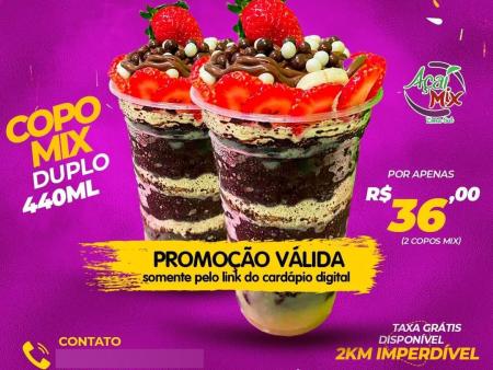 Dois copo mix 440ml