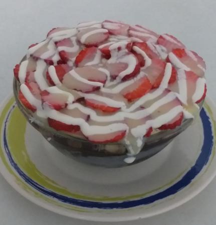 Açaí com morango