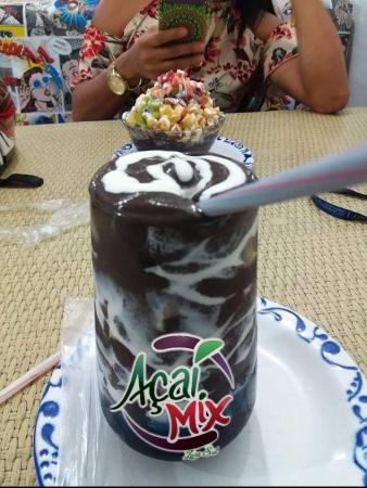 Shake de açaí
