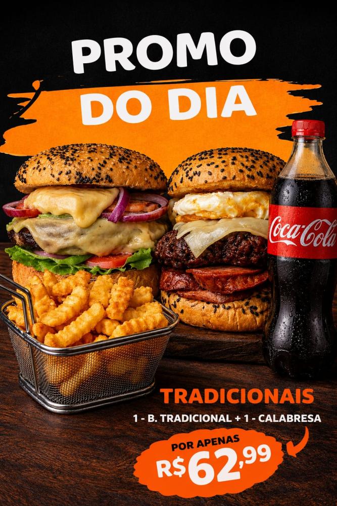 Combo trad. + calabresa btt combo coca 600