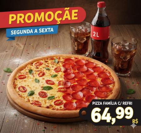 Pizza Familia + Refri 1,5l