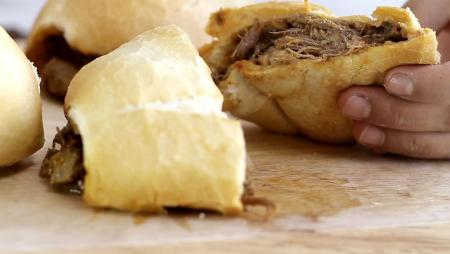 PÃO COM CARNE DE SOL