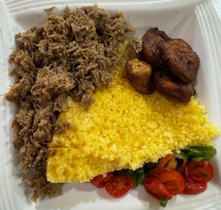 CUSCUZ COM CARNE DE SOL