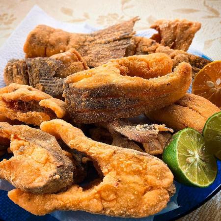 Tambaqui frito sem espinha