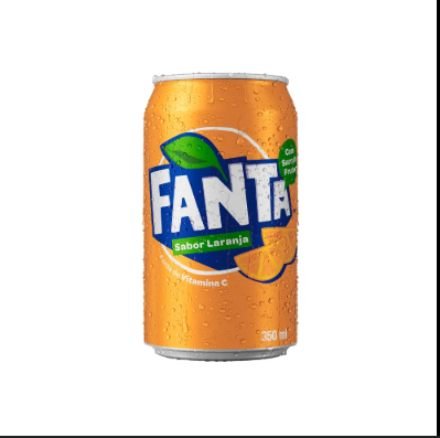 Fanta laranja lata