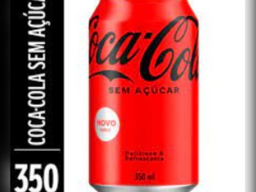 Coca-Cola lata Zero 350ml