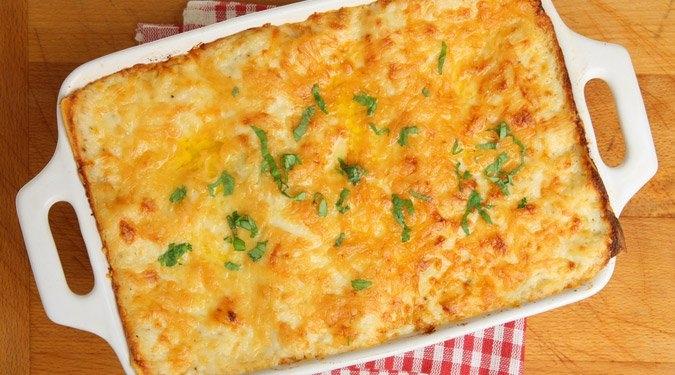 Lasanha de peixe 