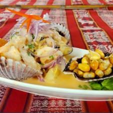 Ceviche frutos do mar Individual