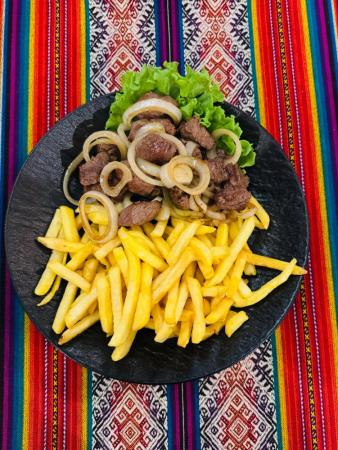Petisco de Filé com Fritas