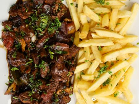 Filezinho com fritas