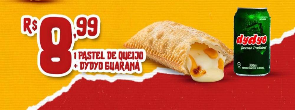PASTEL DE QUEIJO + DYDYO GUARANA 350ML