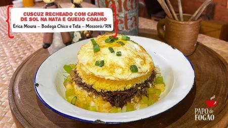 Cuscuz C Carne de Sol e Ovo