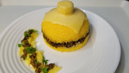 Cuscuz C Carne de Moida e Queijo