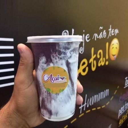 Milk shake de açaí