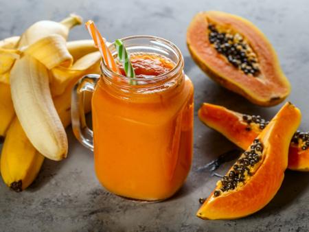 Vitamina mista (Banana e Mamao)