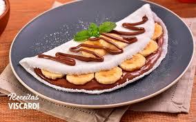 Tapiocas C Banana e Nutella