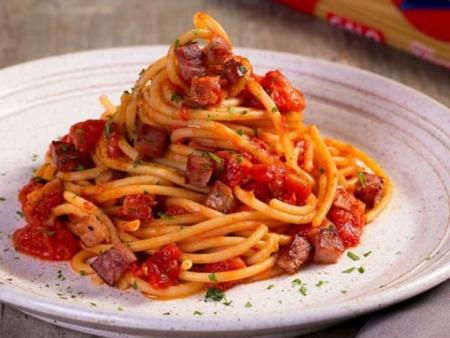 Spaghetti a Matricciana