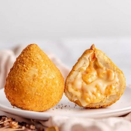 Coxinha Camarao Rosa c/ Cream Cheese