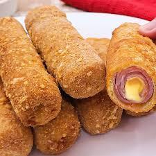Coxinha queijo c/ presunto 