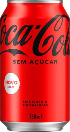 coca zero lata 350 ml