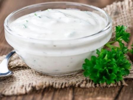 Porção creme alho grande