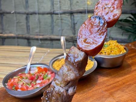 Carne e calabresa