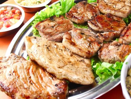 Picanha suína simples 1/2 porção