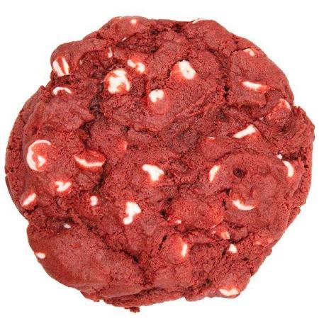 COOKIE RED VELVET COM CHOCOLATE BRANCO