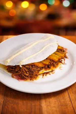 Tapioca com carne de sol completa