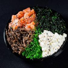 503 - POKE AYUME - salmão e shimeji