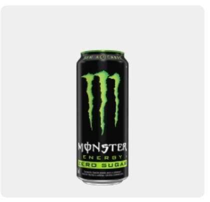 MONSTER ENERGY PRETO ZERO