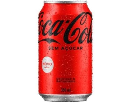 Coca cola sem açucar 350ml