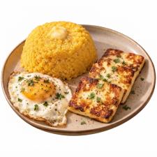 Cuscuz Ovo e queijo
