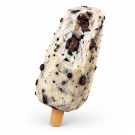 Picolé trufado de Oreo