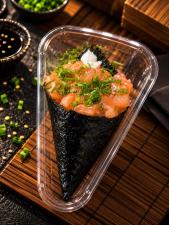 Temaki de salmão